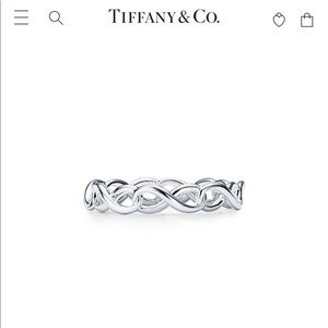 Tiffany Infinity Narrowband Ring